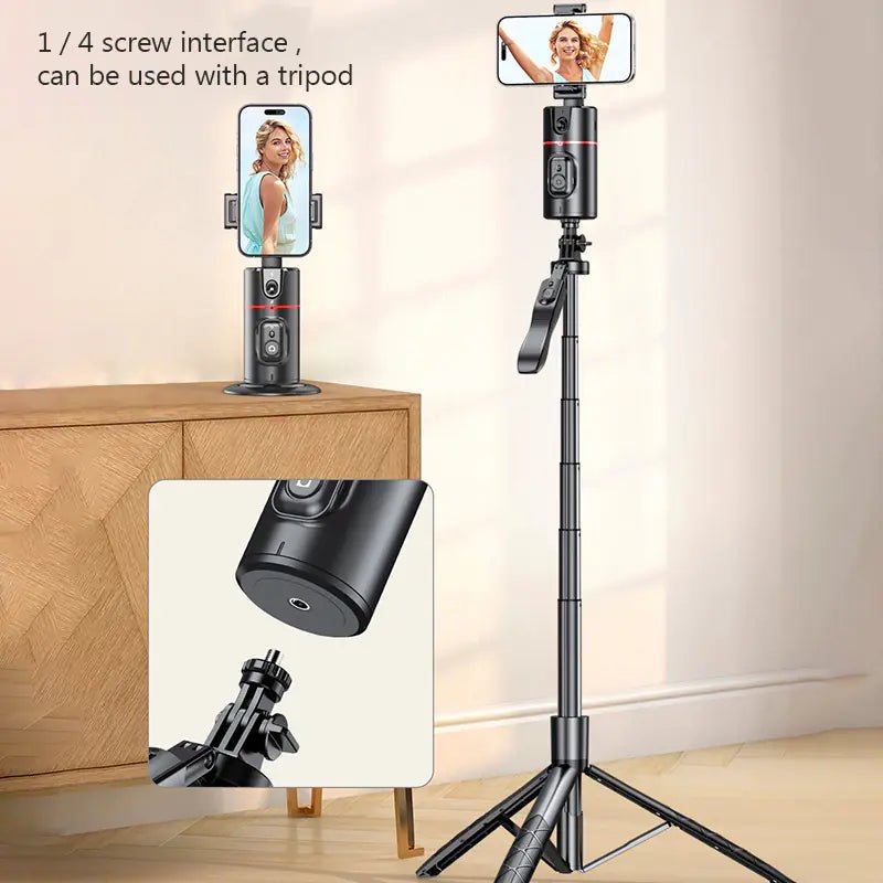 360° AI Facial Recognition Camera Stabilizer - Universal MegaStore
