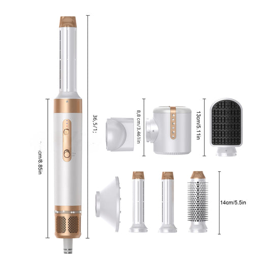 7 - in - 1 High - Speed Hot Air Brush for Styling - Universal MegaStore